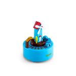 Music Town Small Train Wind-Up Music Box