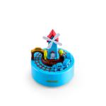 Music Town Small Train Wind-Up Music Box