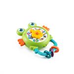 Musical Frog Rattle Toy with Clock Design