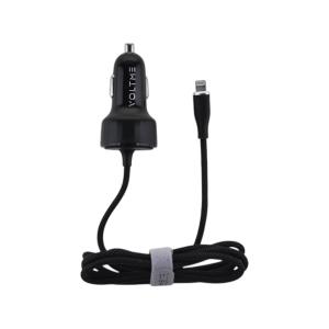 Cazo 60 CC 60W 2-Ports Car Charger D2036