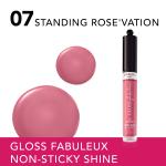 Bourjois Gloss Fabuleux Non-Sticky Shine Standing Rose'Vation 07