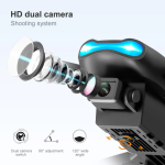 4K Ultra HD Dual Camera Foldable Drone with GPS & WiFi FPV