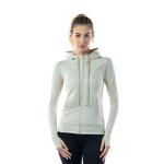 Women Athletic Jacket Zip-Up Hoodie with Thumb Holes