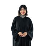 عباءة تصميم كلاسيكية لكافة المناسبات مع وشاح