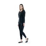 Black long sleeve thermal underwear set