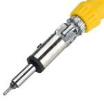 Multi-Functional Ratchet Screwdriver Set with Adjustable Handle 