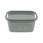 Plastic Storage Basket With Handles