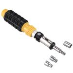 Multi-Functional Ratchet Screwdriver Set with Adjustable Handle 