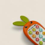 Carrot Bunny Musical Phone