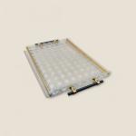 Acrylic Tray with Gold & Black Handles