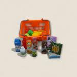 Mini Grocery Basket Play Set