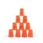 Knockdown Toss Stacking Cups with Soft Throwing Bag - Plain