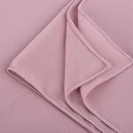 Cotton and Polyester Scarf with Fine Stitch Edges - Peach