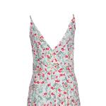 Midnight Bloom V-Neck Maxi Dress