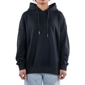 Pullover Hoodie – Plain Oversized Fleece Drawstring Hooded Sweatshirt