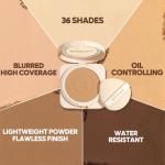 شيجلام بودرة أساس عالية التغطية – لون نود من Skin-Focus