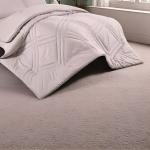 Mora Spain Serene Square 6-Piece Bedding Set – Matte Quilted Grid & Modern Tranquil Look (Star Line)