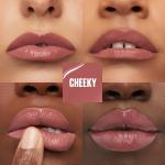 مايبيلين سوبر ستاي فاينيل إنك – أحمر شفاه سائل لامع بفيتامين E – درجة 35 Cheeky