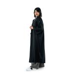 Abaya with Buttoned Panel Detail & Minimalist Silhouette