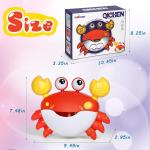 Crab Bubble Machine Bath Toy