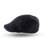 Classic Checks Pattern Herringbone Tweed Wool Blend Newsboy Ivy Hat