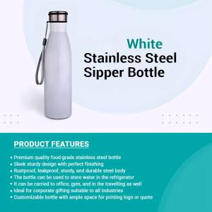 Stainless Steel Sports Water Bottle 750ml