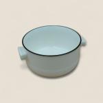6-Piece Enamel Fondue Set with Forks and Burner Stand