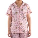 Paisley Print Satin Pajama Set, Soft & Breathable