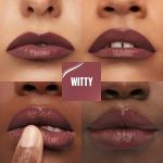 Maybelline Superstay Vinyl Ink Liquid High Glossy Lipstick With Vitamin E Witty 40