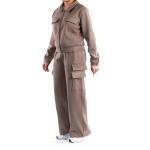 Women's Utility Zip-Up Jacket and Cargo Jogger Set