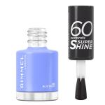 Rimmel London 60 Seconds Super Shine Nail Polish 856 Blue Breeze