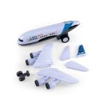 لعبة طائرة A380 مع عجلات تصميم واقعي، متينة وممتعة للأطفال