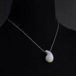 Artificial Pearl Dewdrop Pendant Necklace