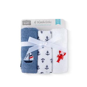 Nautical Adventure Baby Washcloth Set