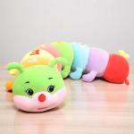 Rainbow Caterpillar Plush Body Pillow 130cm